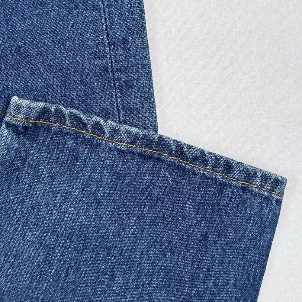 Levi's 505 Men's Jeans Size 32 Blue Regular Straight Denim 100% Cotton
